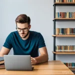 Home 16 제품디자인 자격증 필기시험 기출문제 분석 - **Prompt 1: Focused Product Design Certification Study Session**
"A young adult, approximately 2...